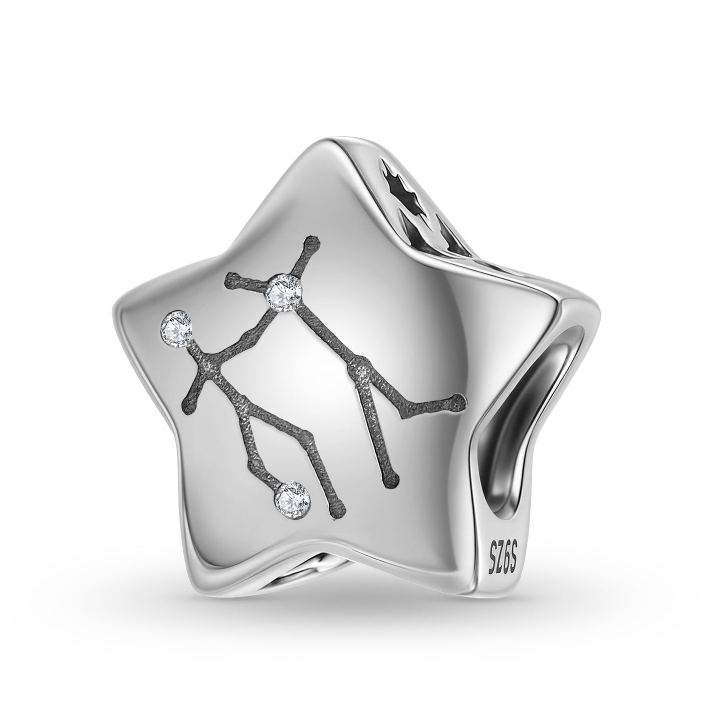 Planderful Jewelry Sterling Silver Bracelet Constellation Beads S925 Minimalist Elegance