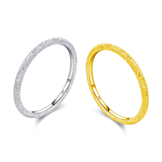 999 Silver Classic Ring