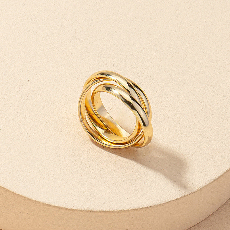 European & American Elegance: Exquisite Metal Rings, Layered Designs, and Trendy Bracelets