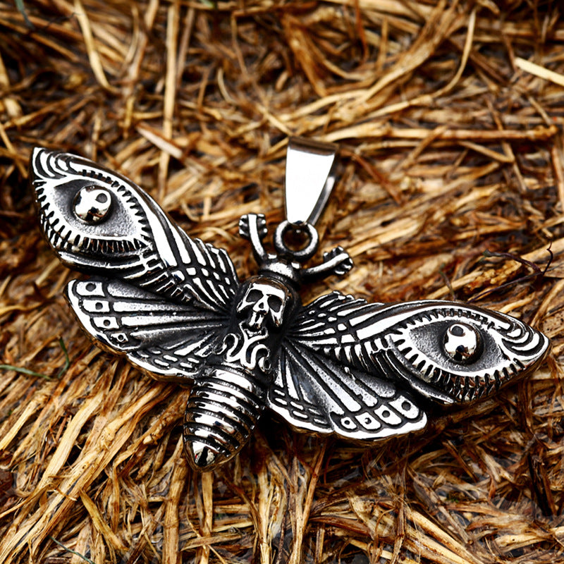 Titanium Steel Retro Men's Pendant - Wholesale Stainless Steel Casting Accessories for Cross-Border Trade
