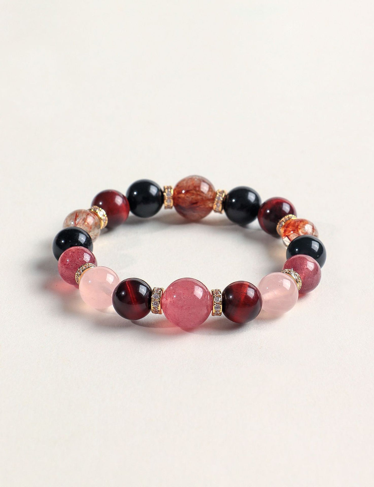 Amethyst Citrine Multigem Bracelet