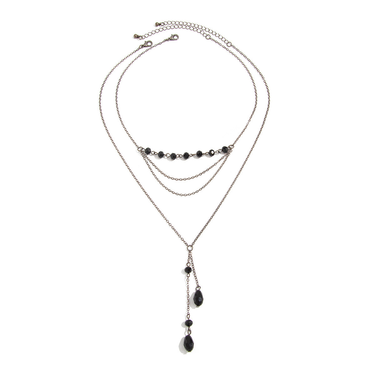 Gothic Blood-Drip Teardrop Necklace