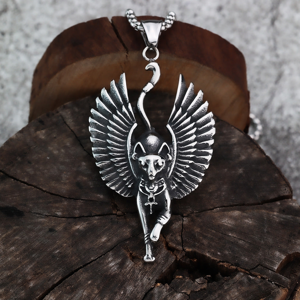 European And American Style Halloween Cat Pendant Jewelry