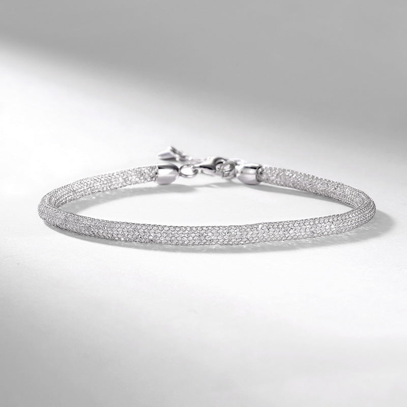 S925 Sterling Silver Zircon Star Bracelet