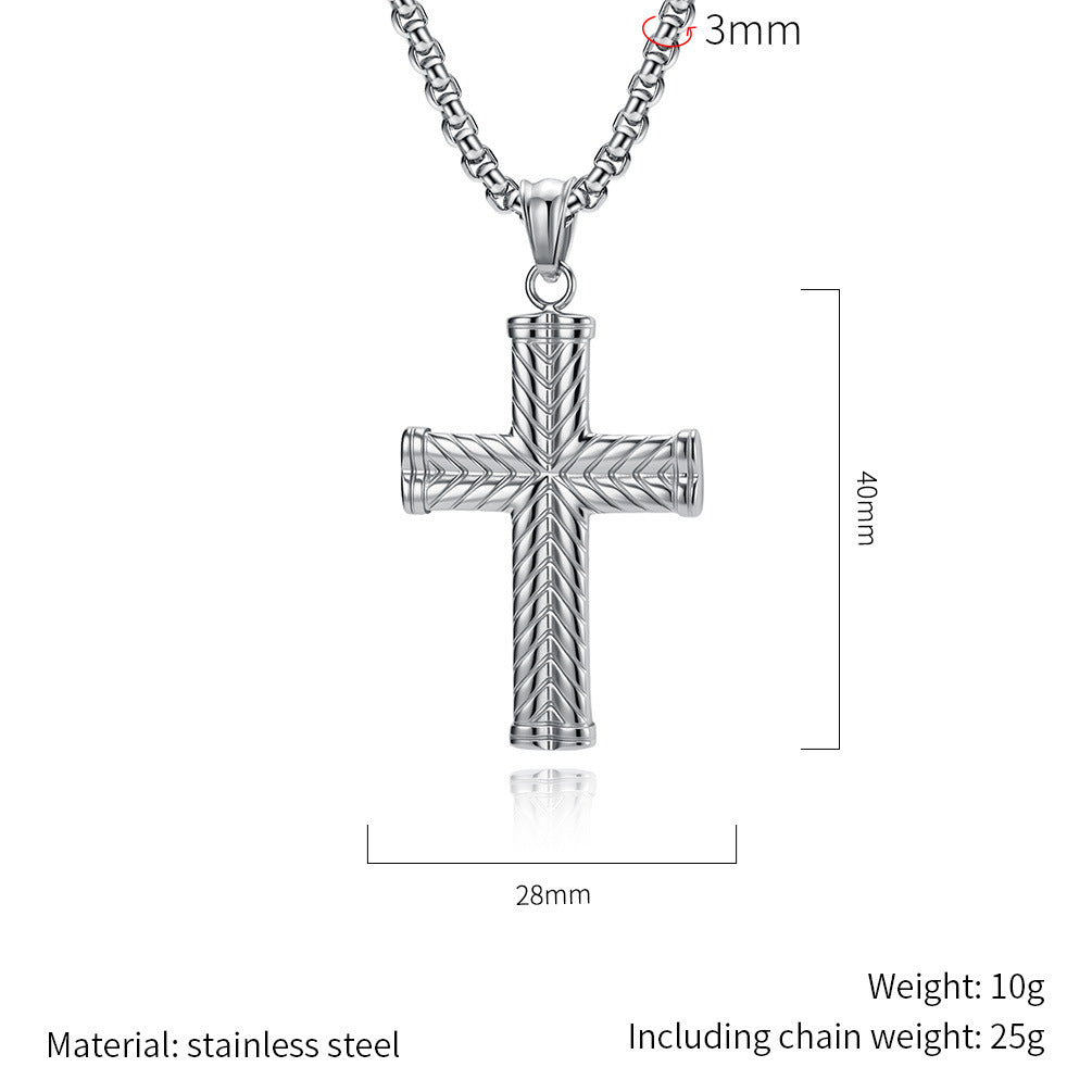 Planderful Everyday Genie Pendant Necklace Unisex Steel Streetwear Statement for Men