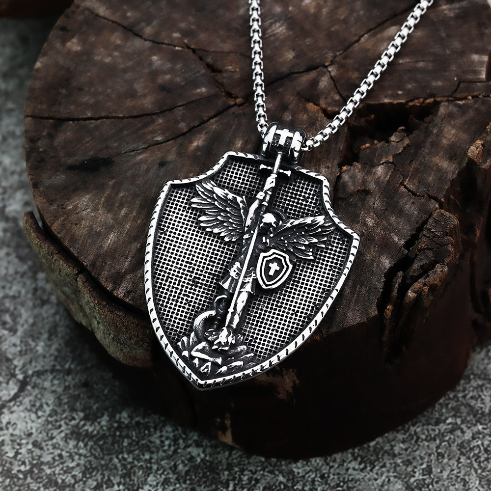 Cross-Border Nordic Viking Pendant for Men in Steel