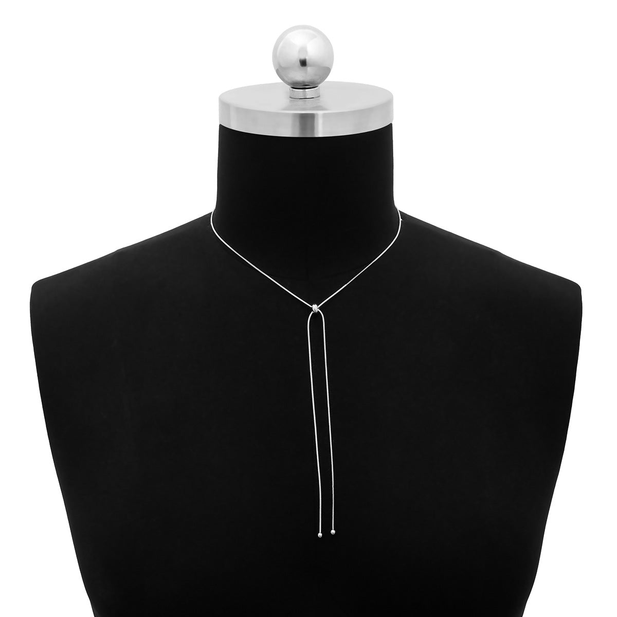 Planderful Vienna Verve Versatile Adjustable Box Chain Necklace For Women Long Fringed Metal Statement Jewelry