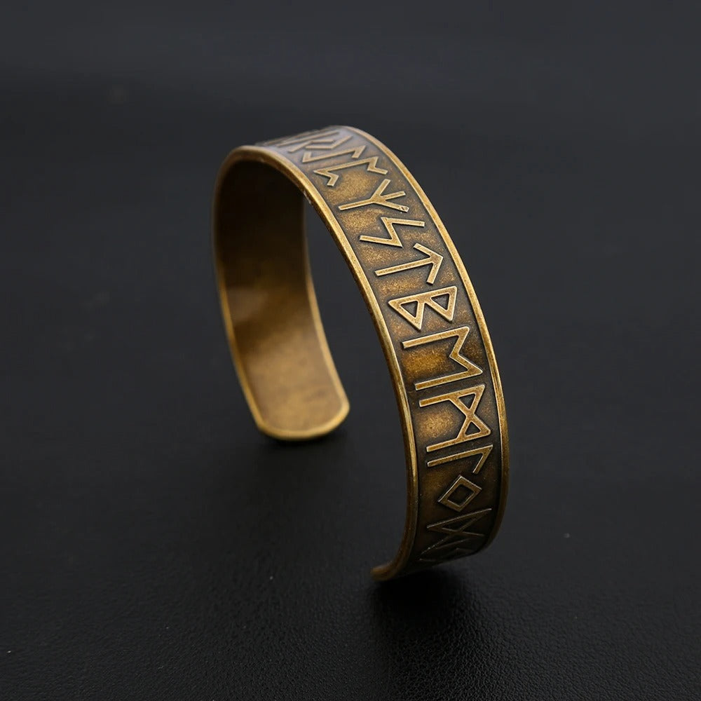 Viking Luhn Stainless Steel Men's Bracelet