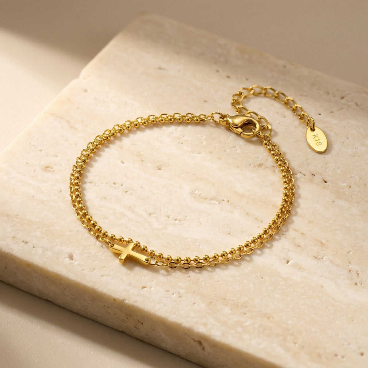 Cross Stainless Steel Bracelet