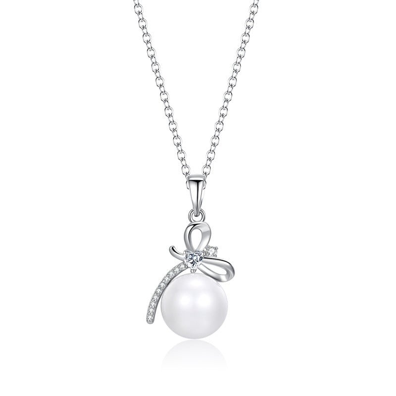 Pearl Single Pendant Necklace