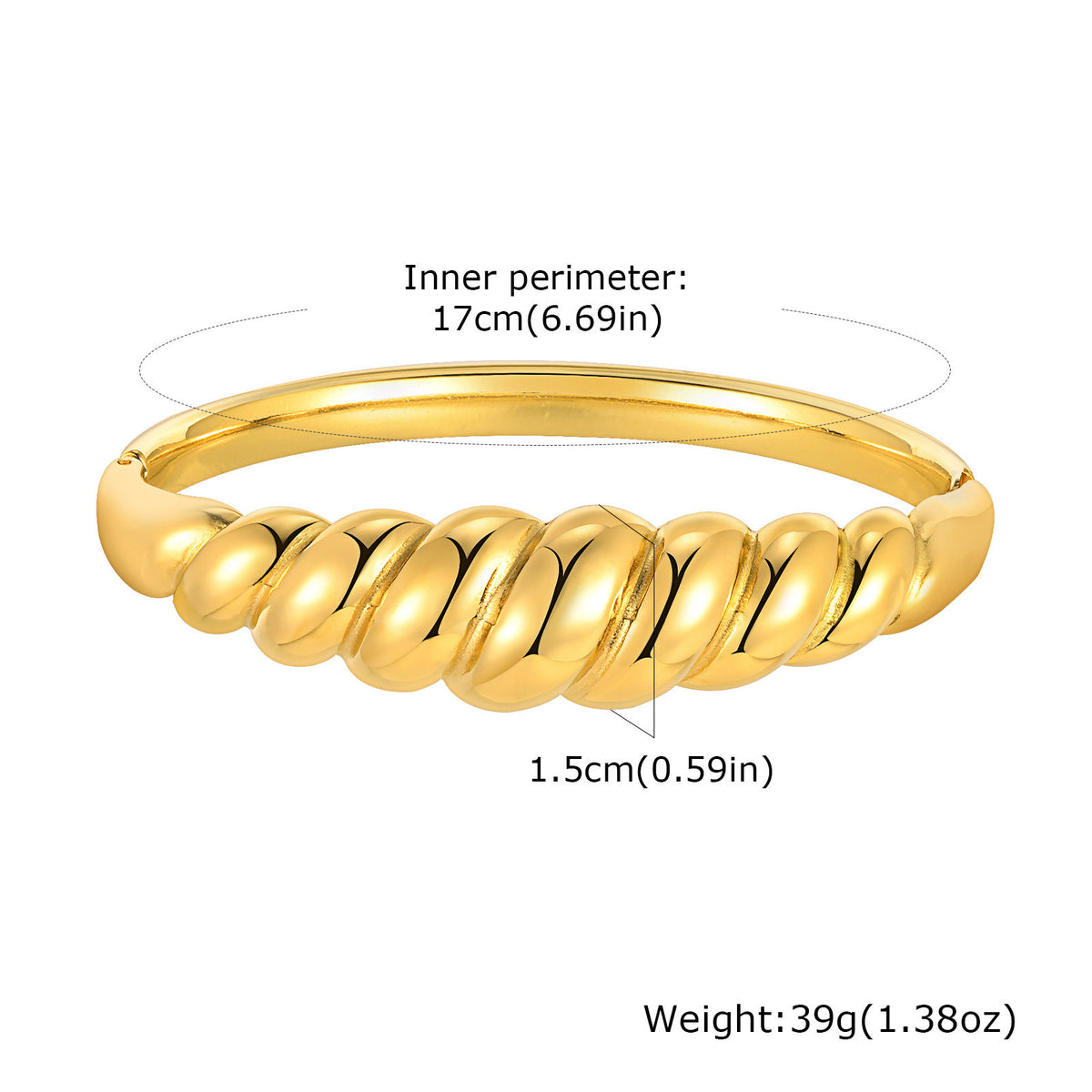 Braided Stainless Steel Bracelet for Women