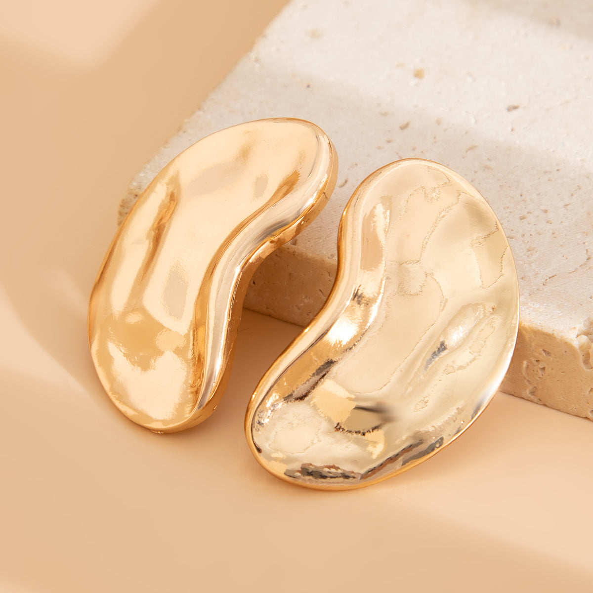 Planderful Vienna Verve Earrings – Creative Irregular Geometric Design