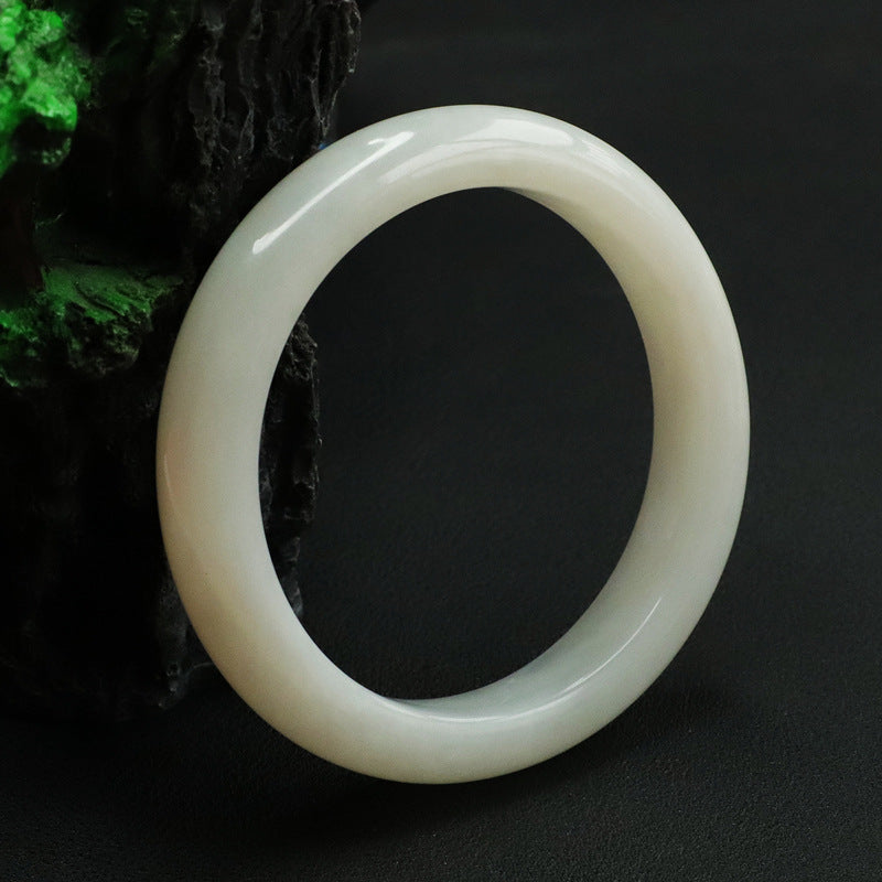 Hetian White Jade Bracelet