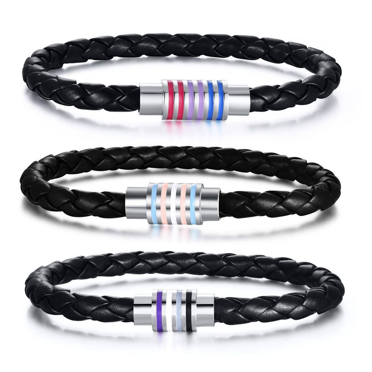 Braided Stainless Steel Bracelet