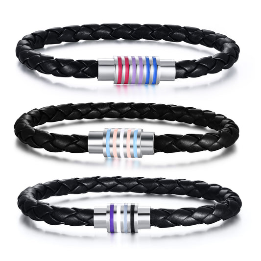 Braided Stainless Steel Bracelet