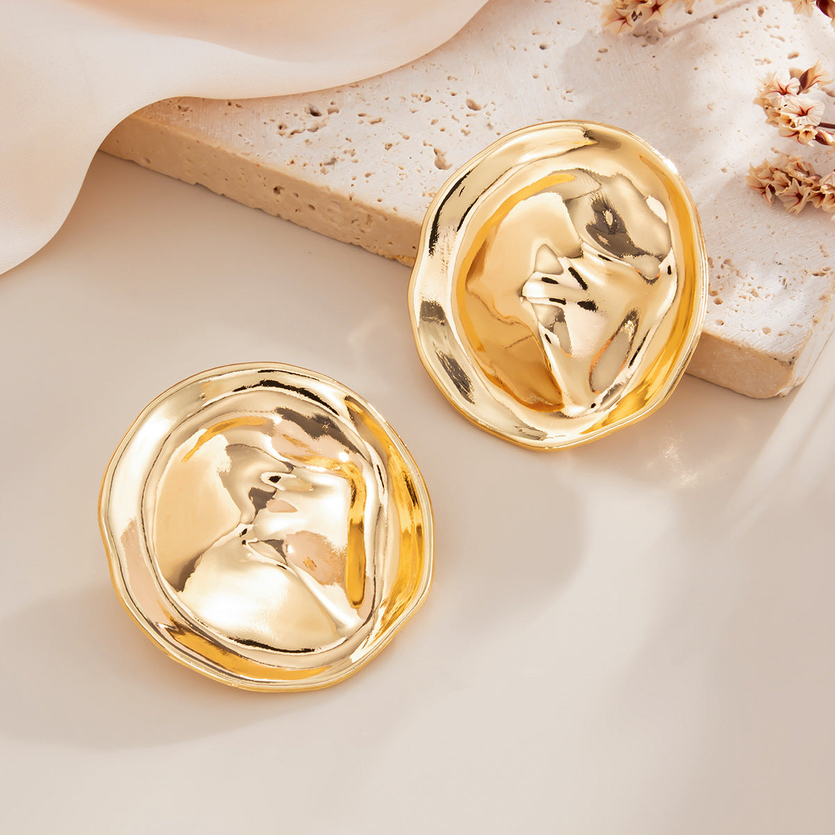 Flower Pendant Earrings Planderful Vienna Verve Personalized Retro Geometric Statement For Women