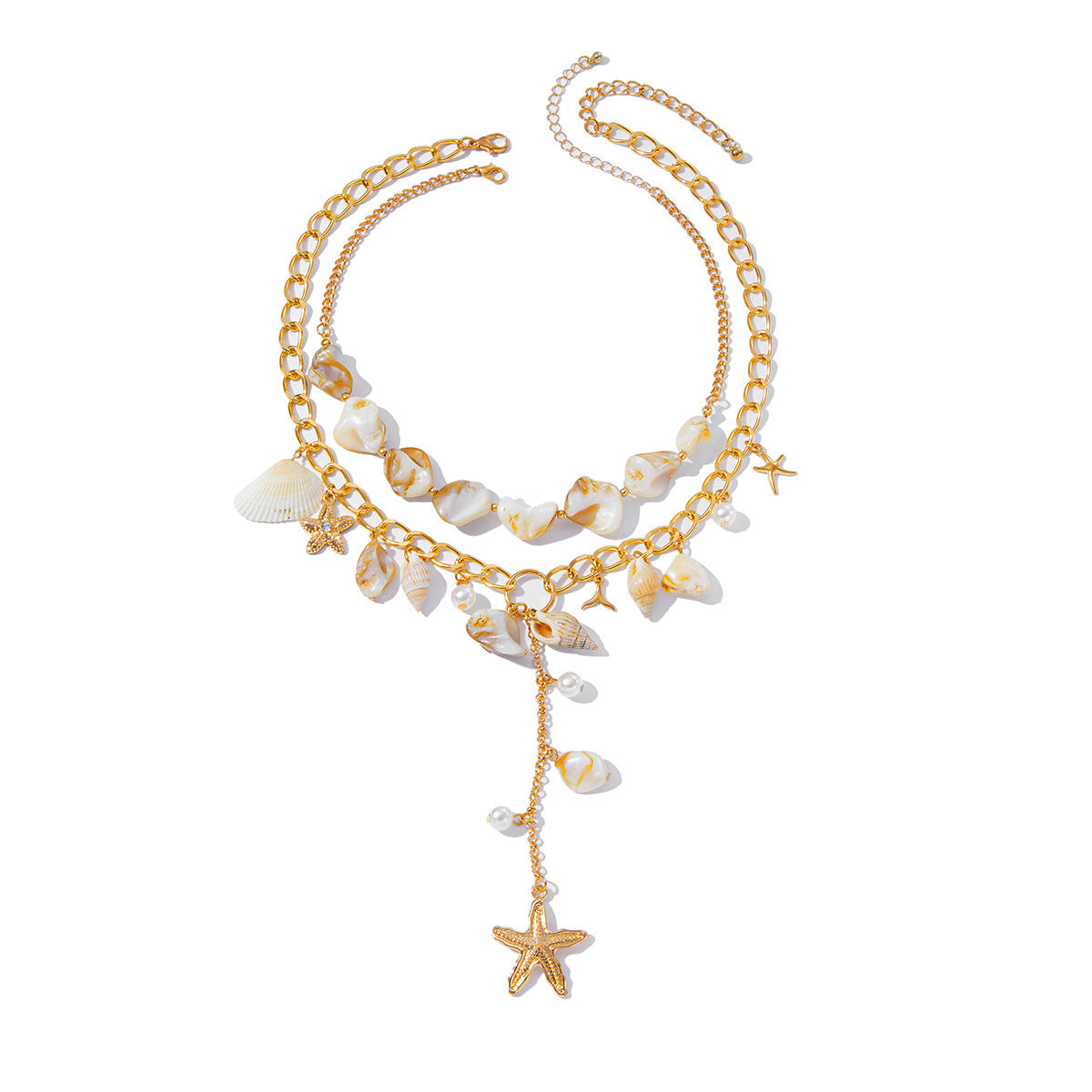 Planderful Vienna Verve Necklace – Elegant Summer Beach Design