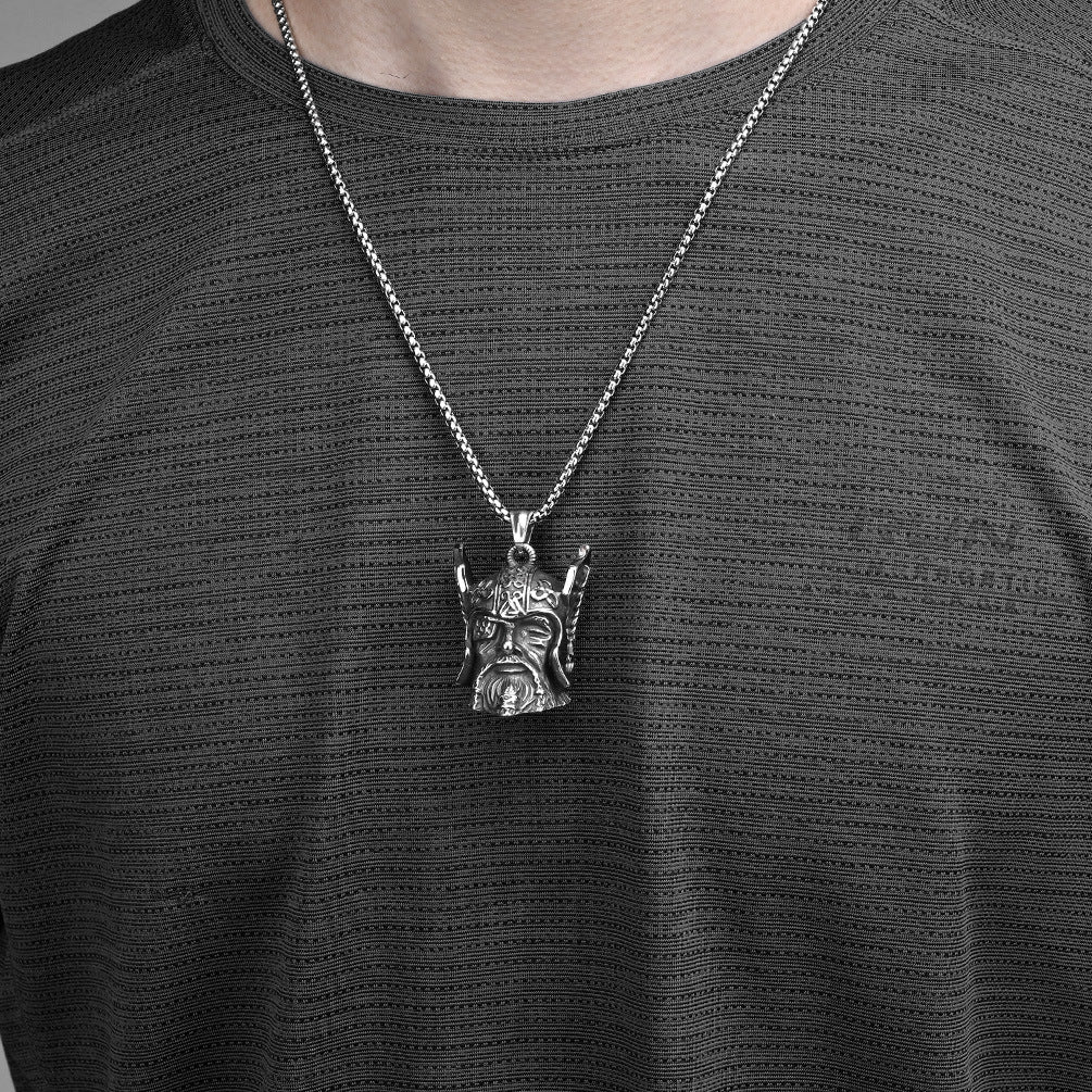 Symbolic Pendants — Eye of Horus, Prayer Hands & Odin