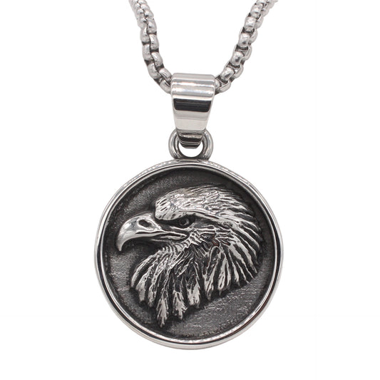 Planderful Jewelry Eagle Pendant Stainless Steel