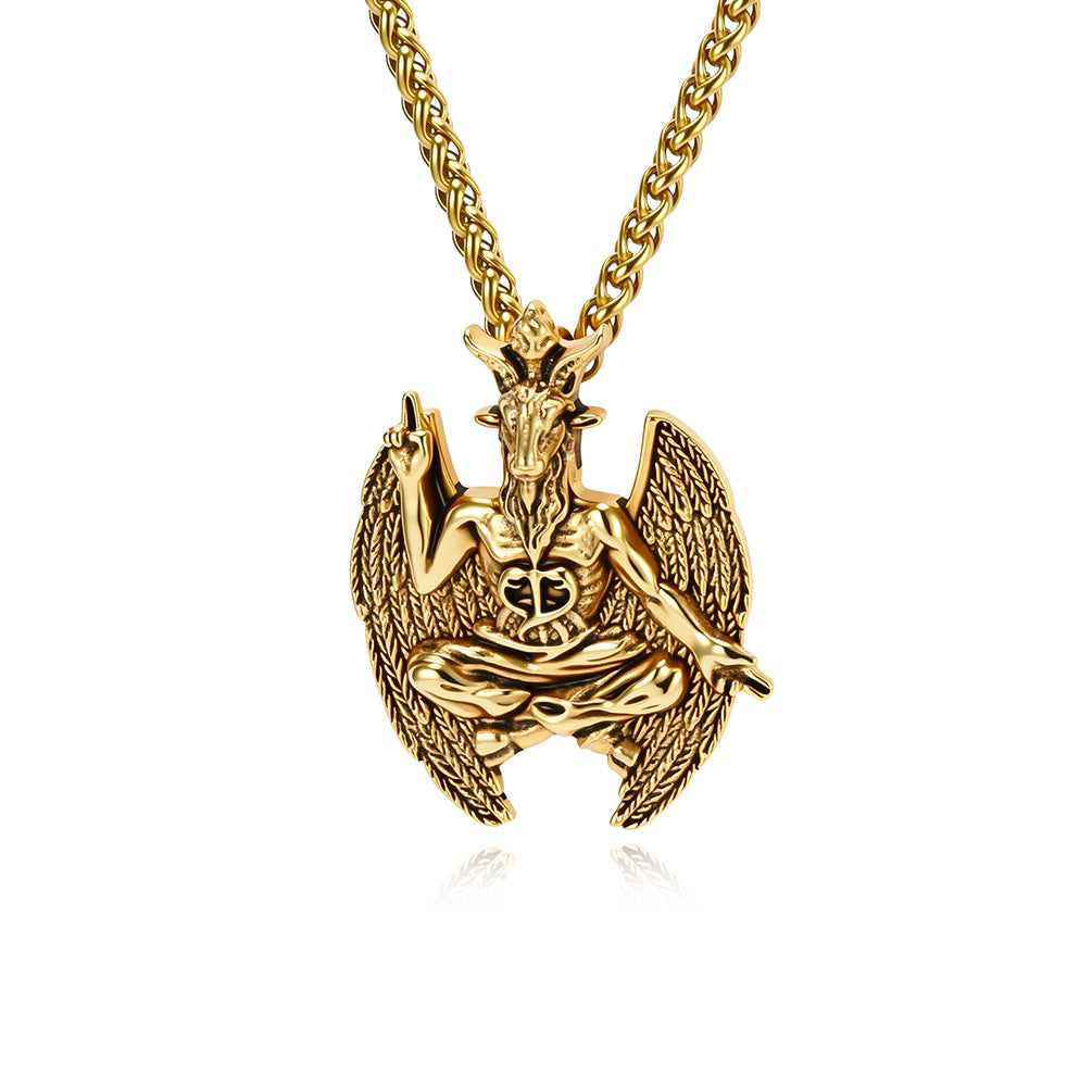 Stainless Steel Vintage Punk Necklace