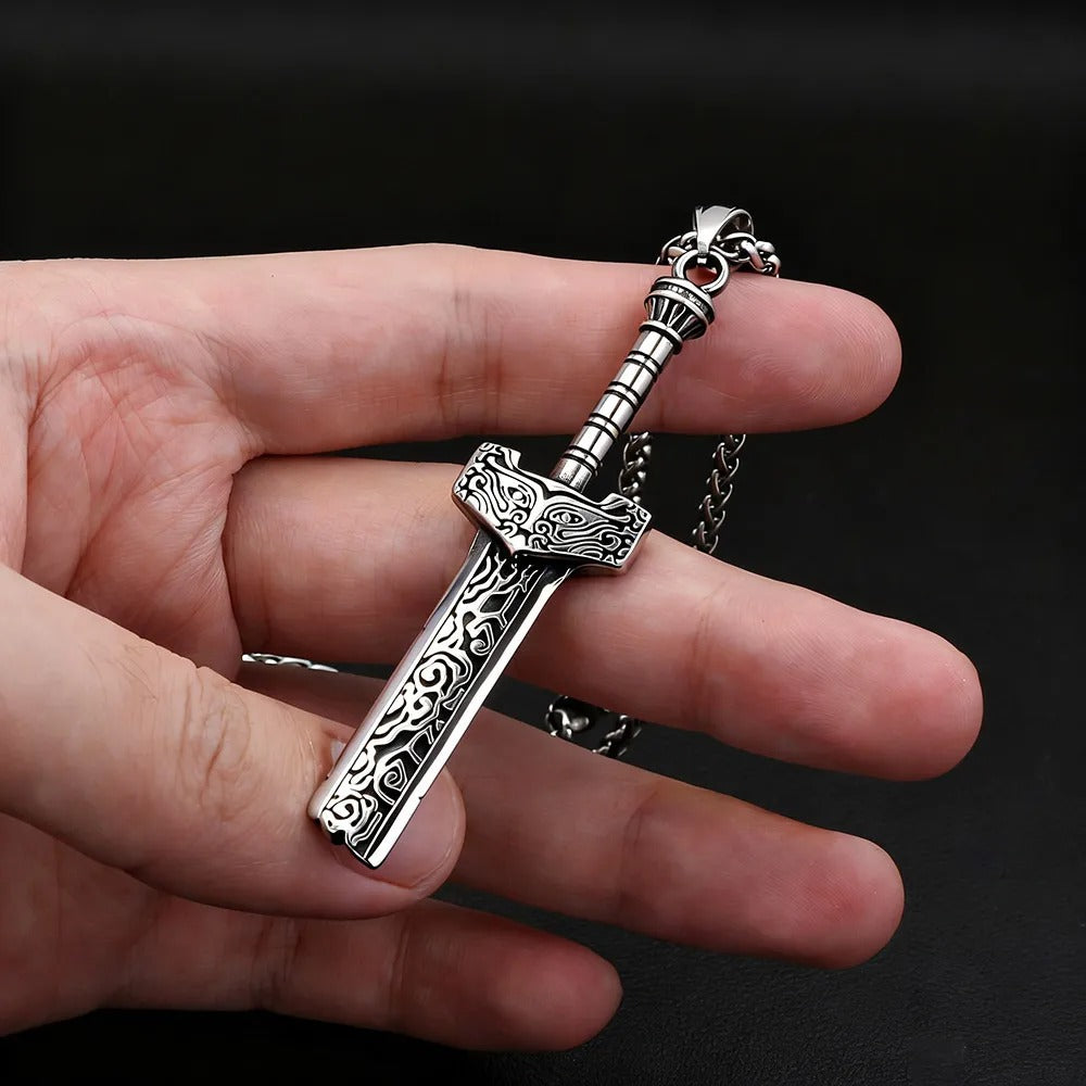 Punk Viking Dagger Men's Ring
