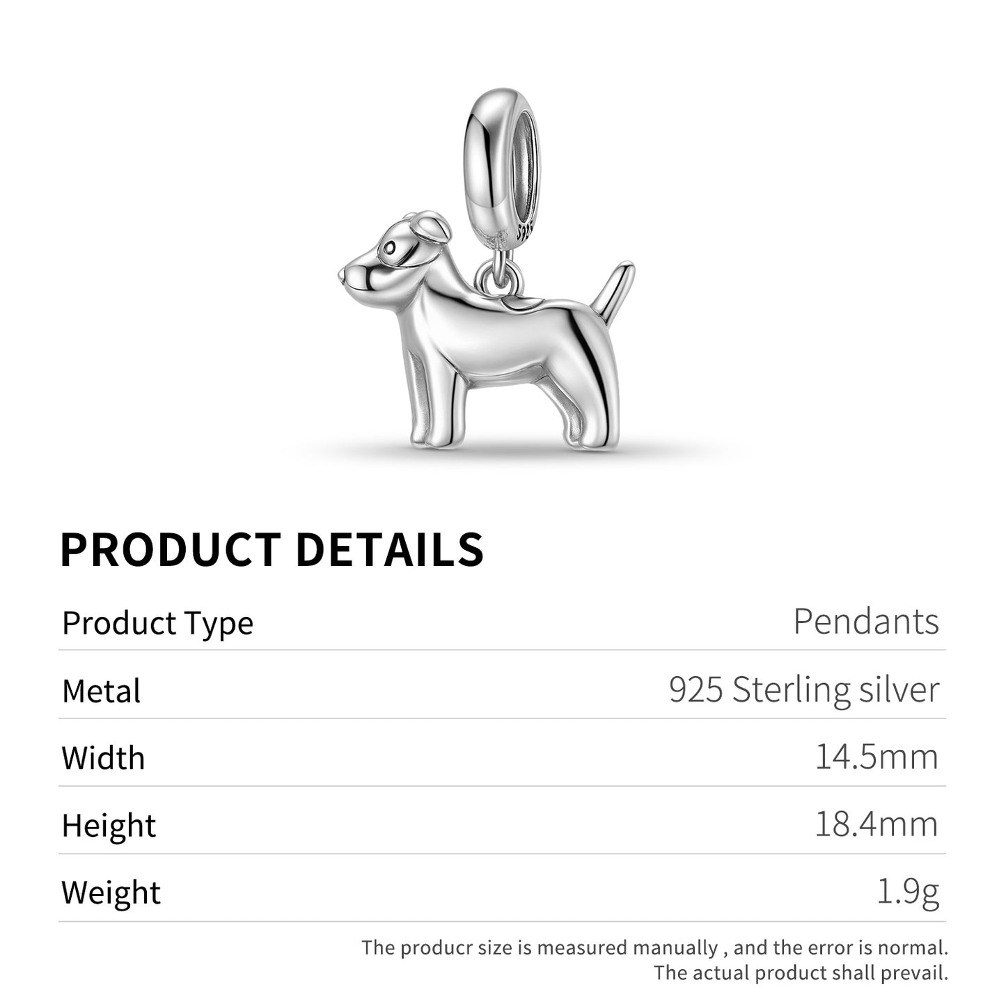 Planderful Jewelry Schnauzer Pendant In S925 Sterling Silver Oxidized Finish Dog Necklace