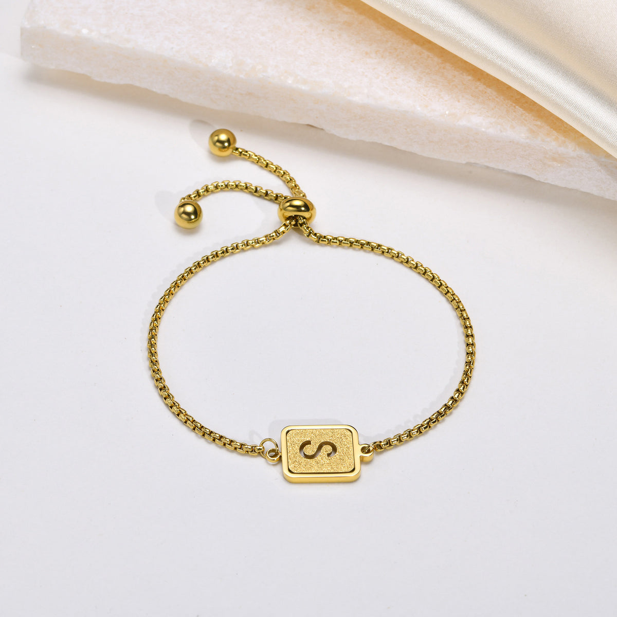 Pearl Adjustable Stainless Steel Bracelet