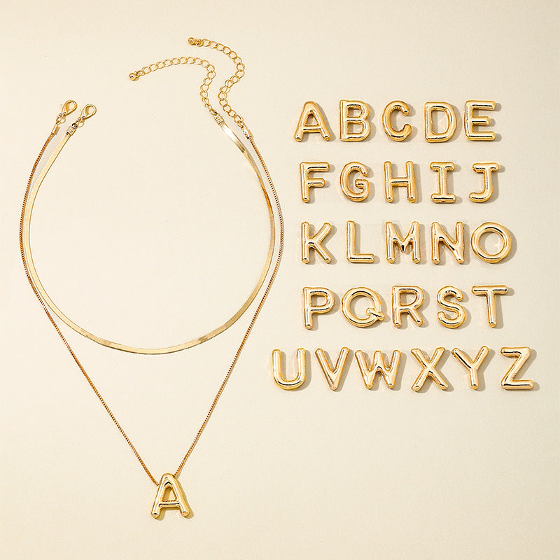 Planderful Vienna Verve Necklace – Fashionable Minimalist Double Layer Design