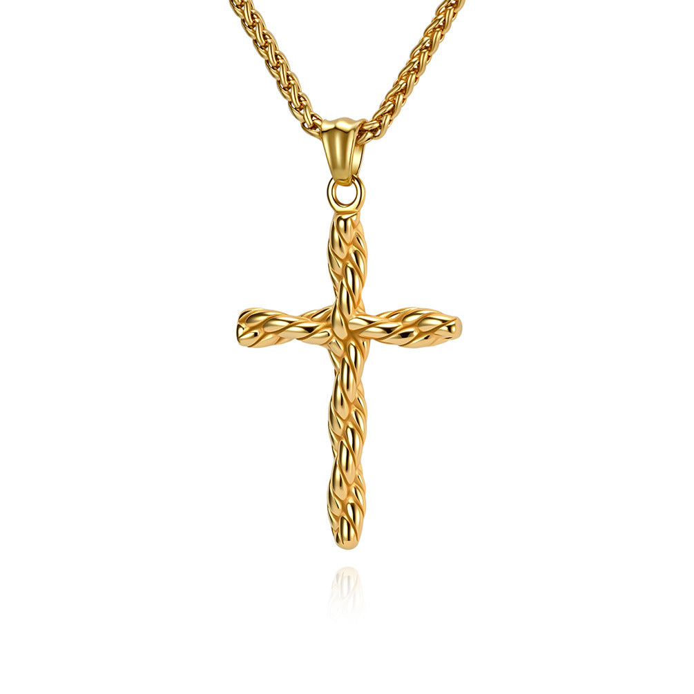 Stainless Steel Cross Necklace