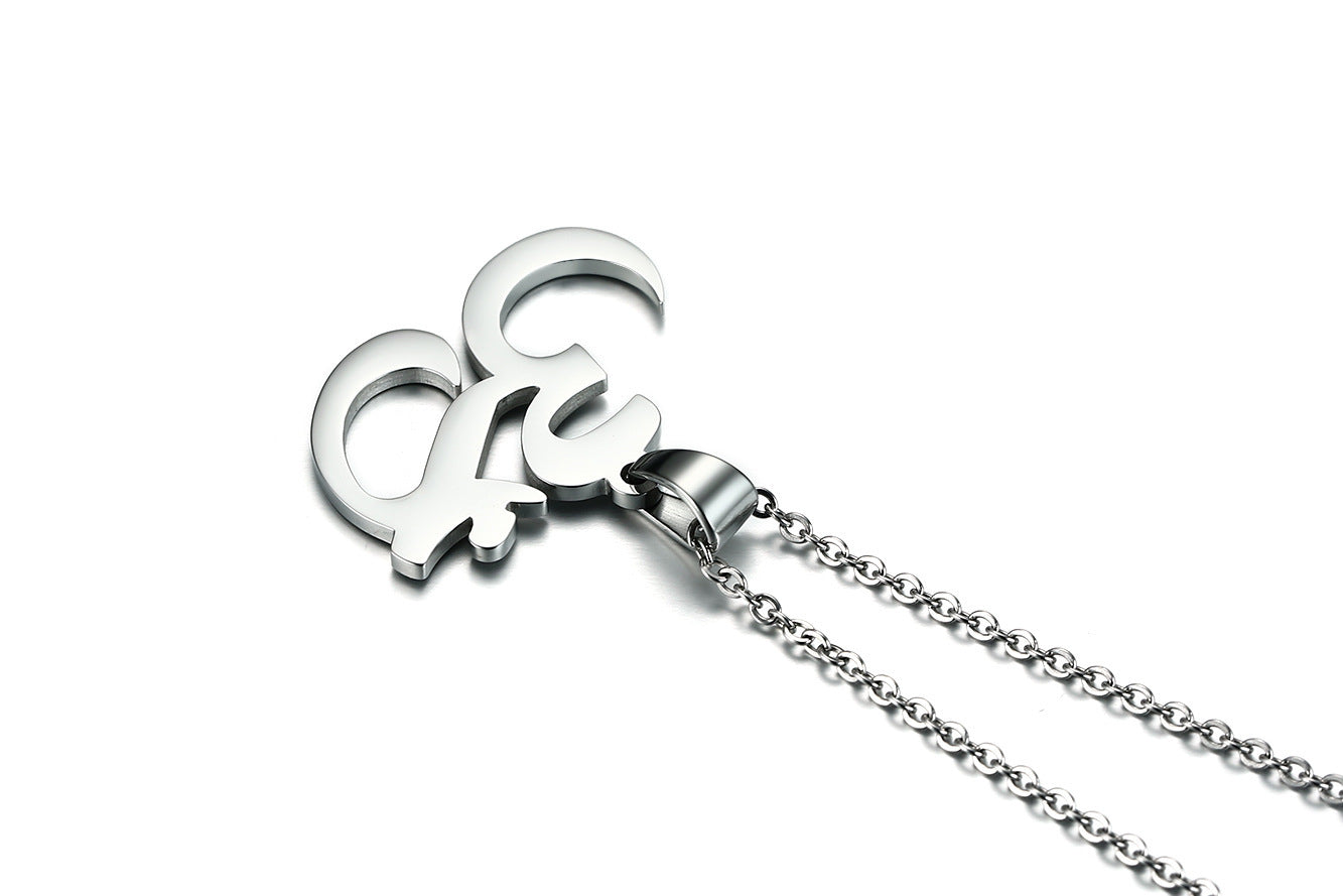 AliExpress Amazon Cross-Border Jewelry Titanium Steel Om Pendant