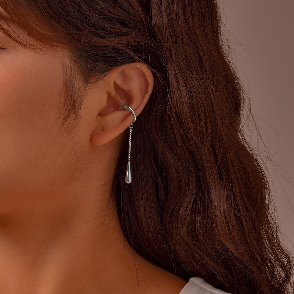 Stainless Steel Single Earring