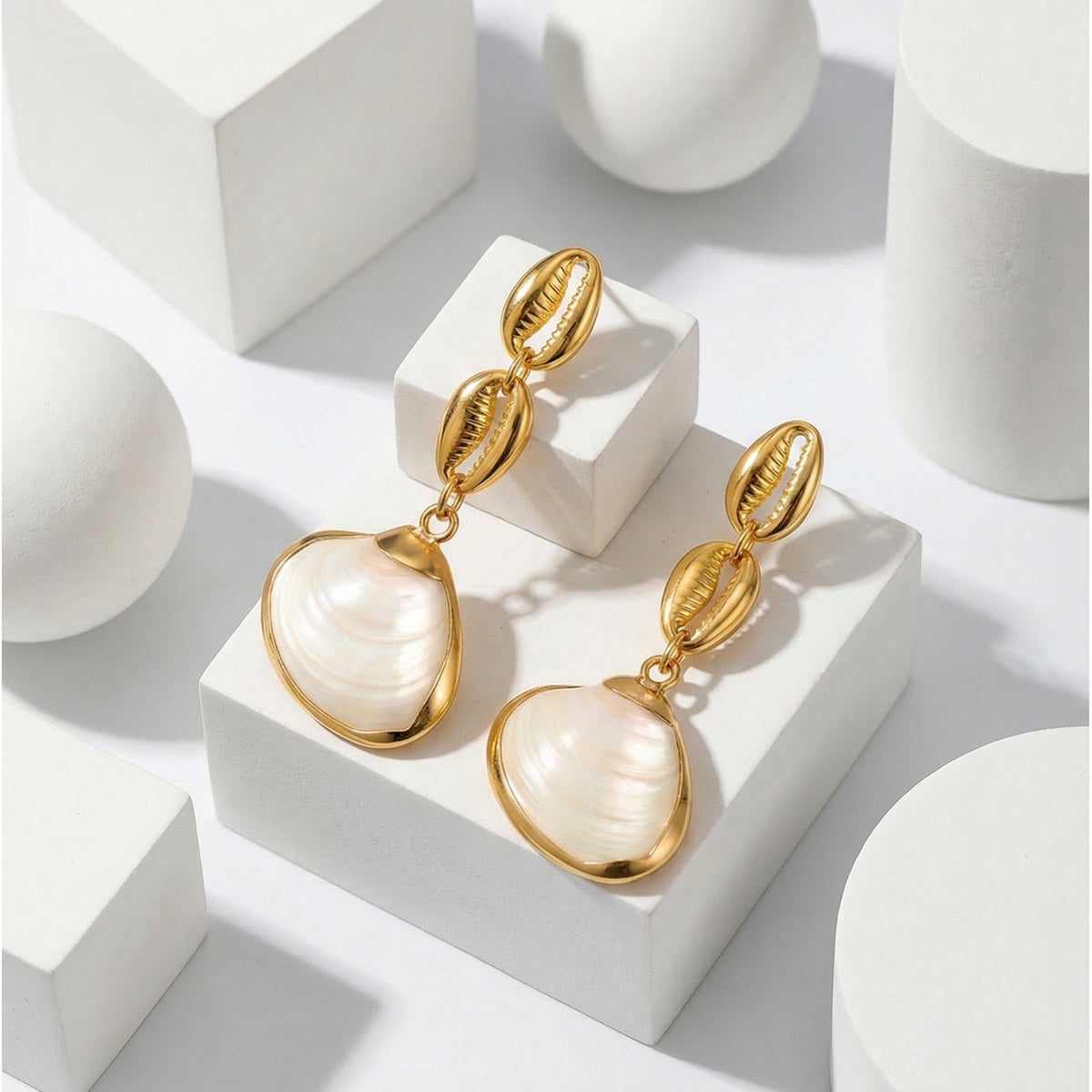Modern Stainless Steel Earrings