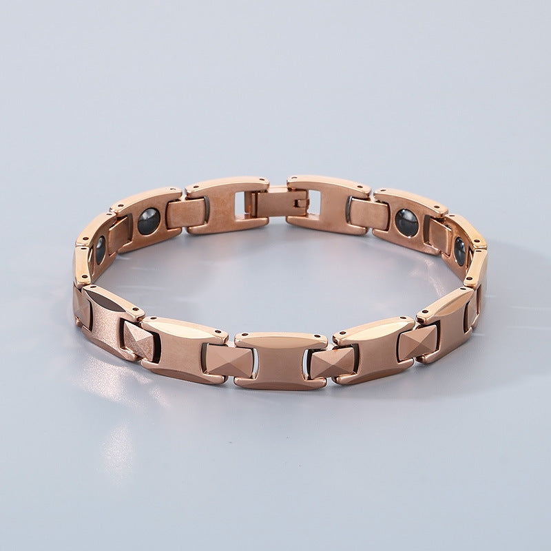 Planderful Magnet Stone Adjustable Couple Bracelet For Men