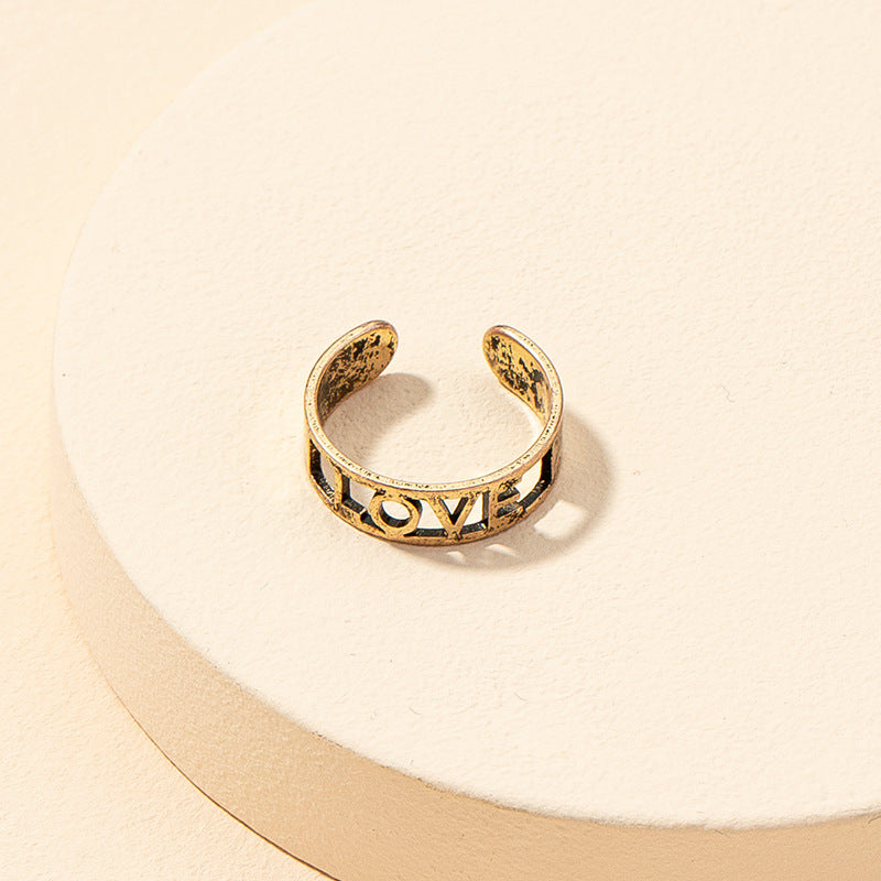 Retro Love Ring - Vienna Verve Collection