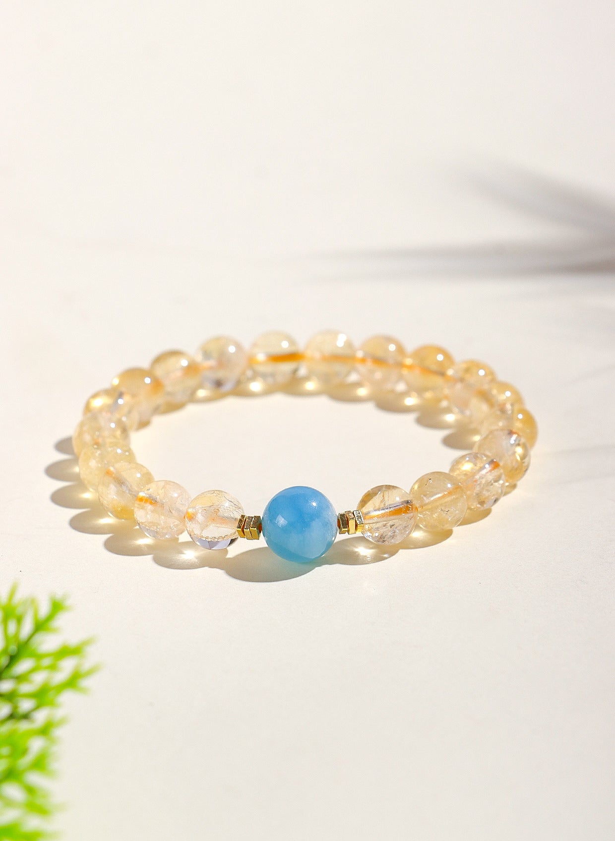 Planderful Fortune's Favor Bracelet – Premium Aquamarine Gemstone Design
