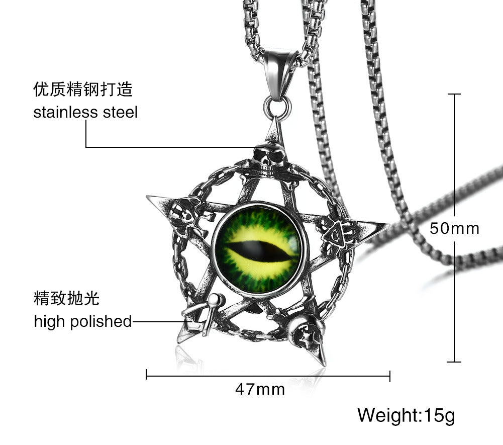 Hipster Hip Hop Street Stainless Steel Necklace