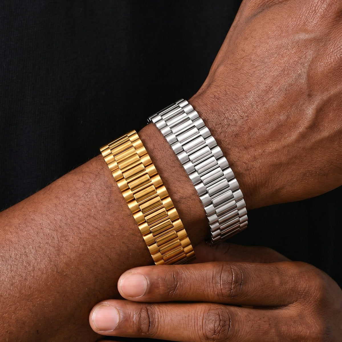 Vintage Stainless Steel Bracelet Unisex