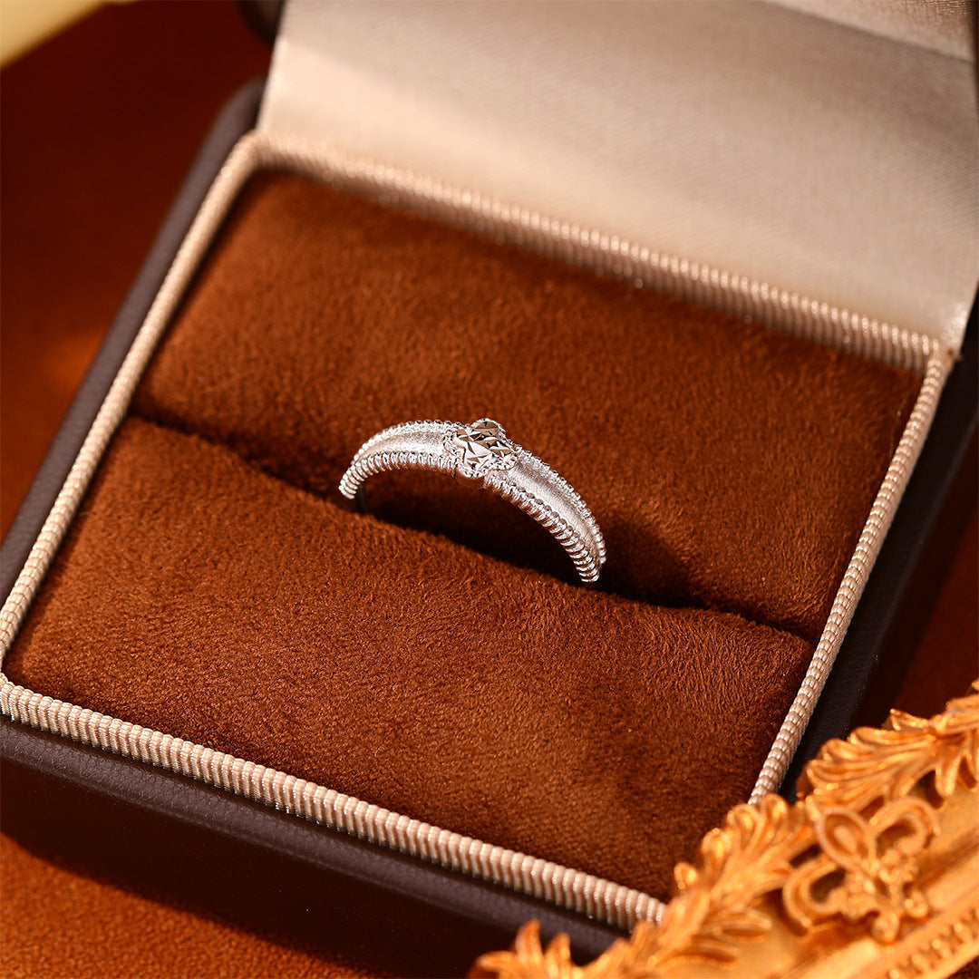 Minimalist Clover S925 Sterling Silver Ring