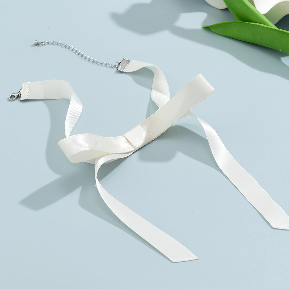 Trendy Tassel Necklace with Bow Choker and Handcrafted Collar for Women