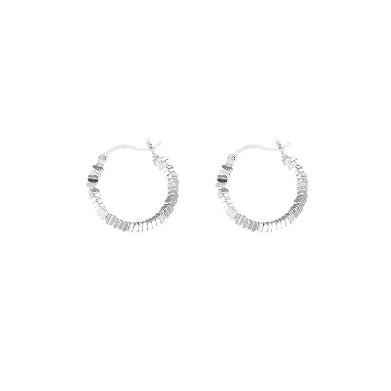 Korean Version 925 Sterling Silver Women's Earrings