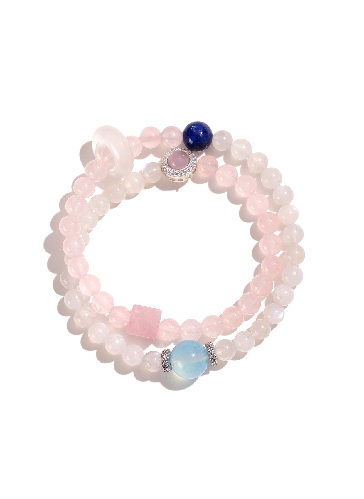 Planderful Fortune's Favor Bracelet – Stunning Pink Crystal Design