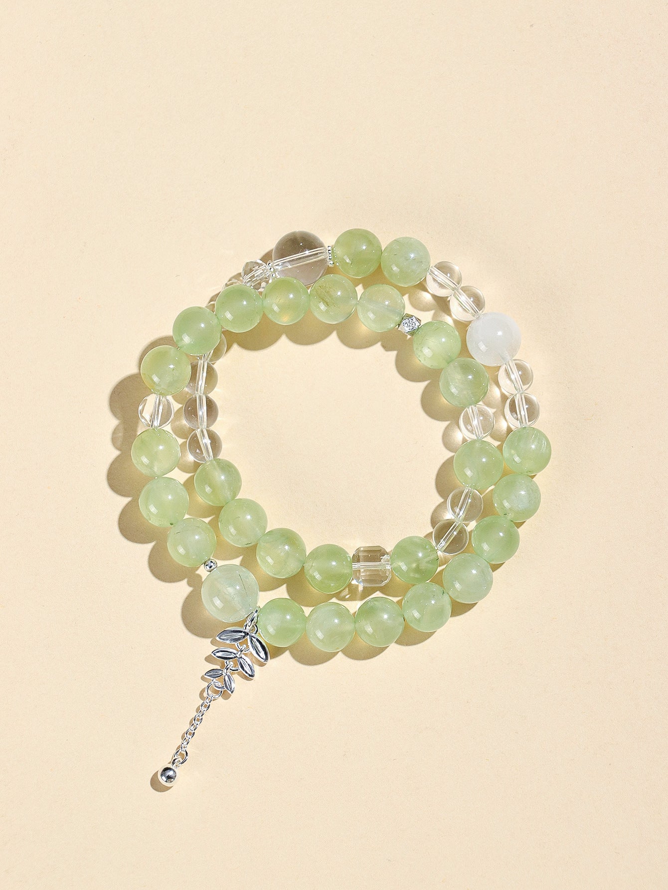 Planderful Fortune's Favor Bracelet – Elegant White Crystal Design