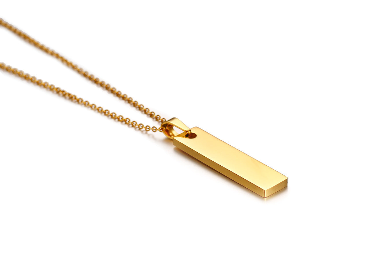 Fashion Jewelry Personalized Trinkets Titanium Steel Pendant