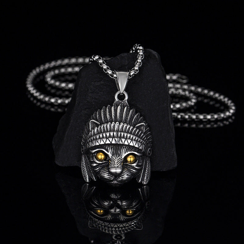 Steel Necklace - Elegant Everyday Wear For Men By Planderful Jewelry Signature Collection