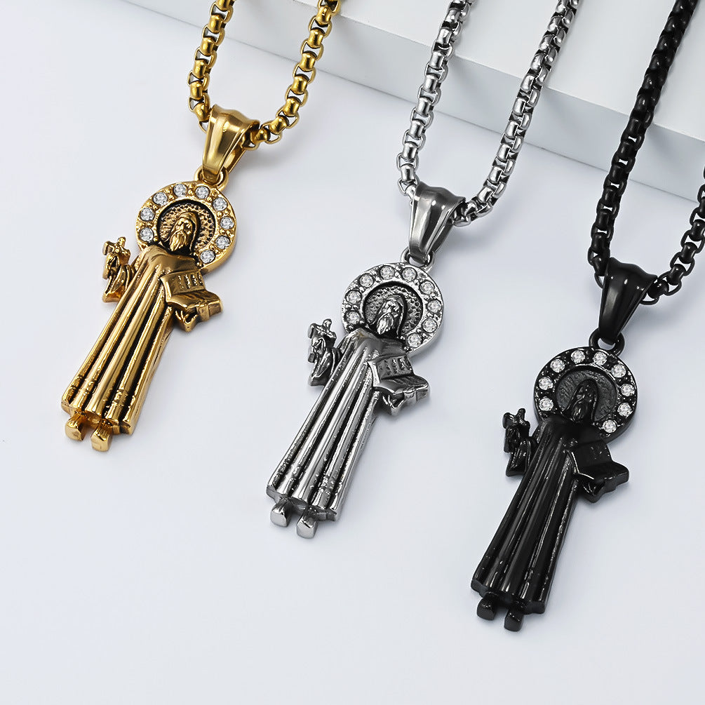 Stainless Steel Vintage Necklace