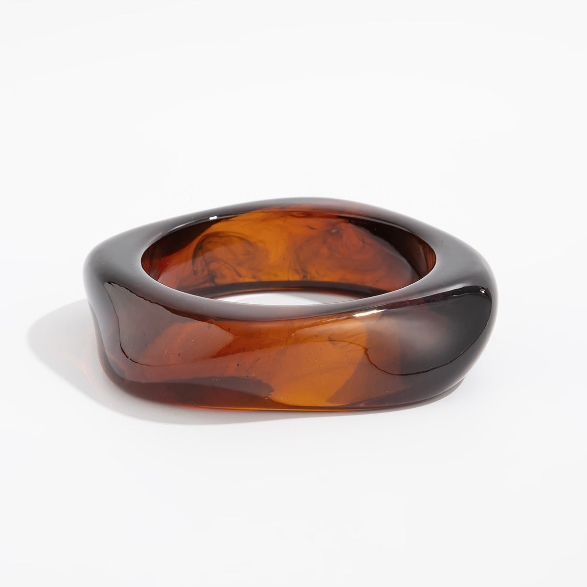 Exaggerated Smudged Special-Shaped Bracelet Geometric Translucent Bracelet
