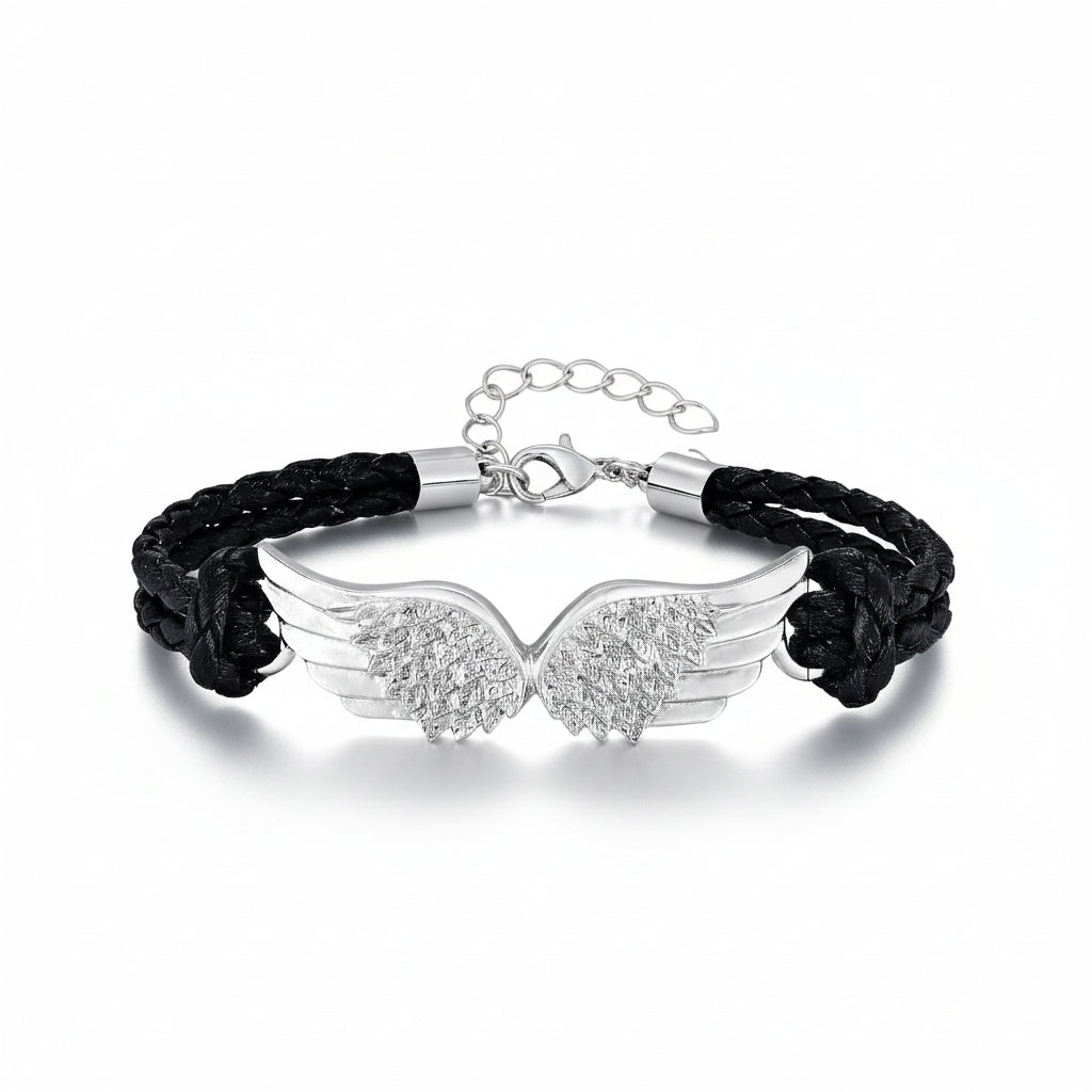 Black Stainless Steel Bracelet for Men