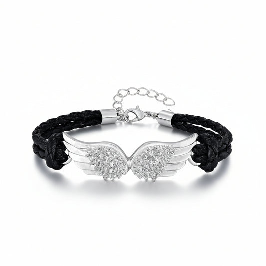 Black Stainless Steel Bracelet for Men