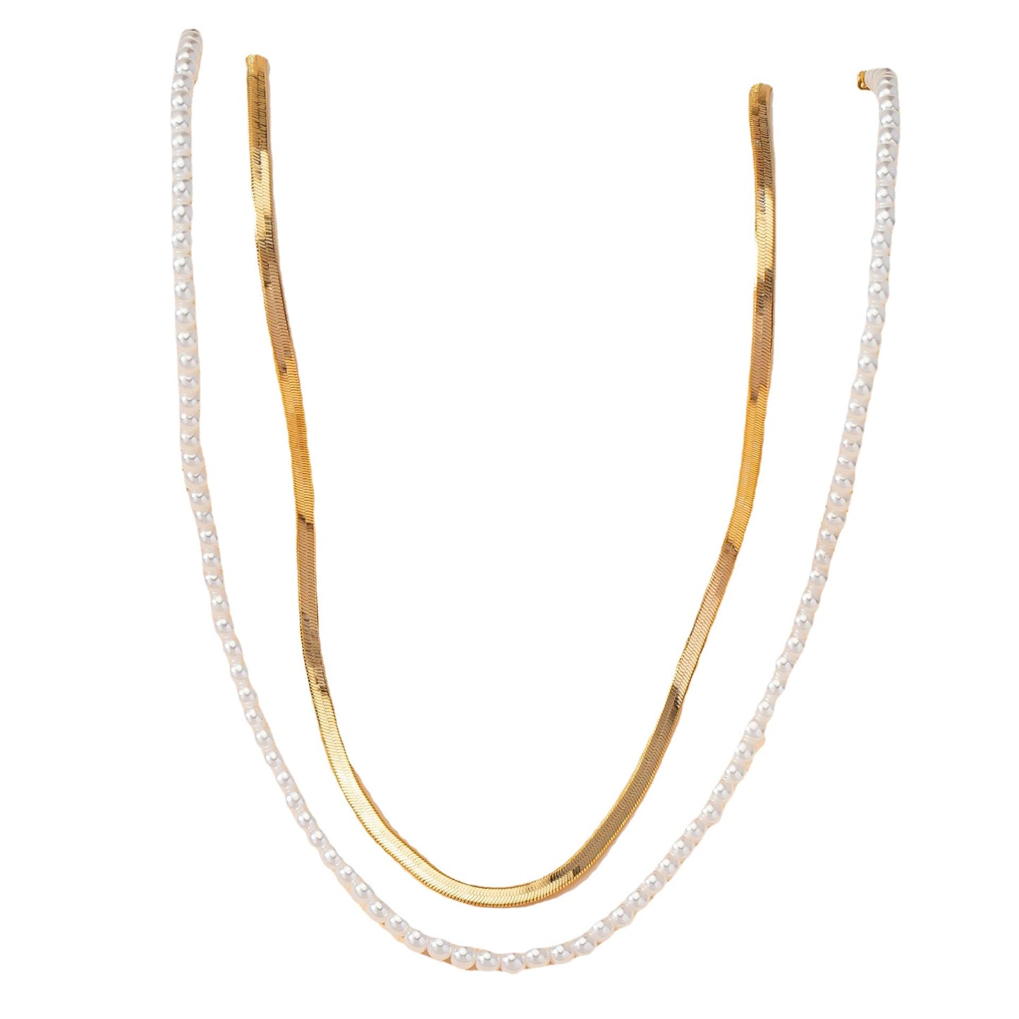 Elegant Vienna Verve Pearl Necklace Set
