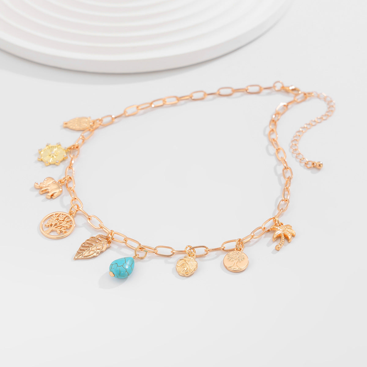 Planderful Vienna Verve Necklace – Elegant Imitation Pearl Fringe Design